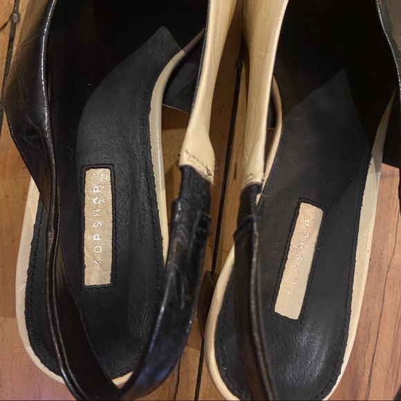 Topshop 2-tone pleather heels - Picture 7 of 7